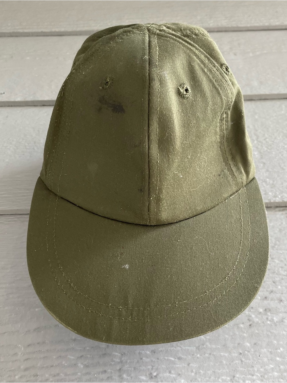 Vietnam Era US Military OG-106 Hot Weather Field Hat Cap Vintage Size 7 1/4